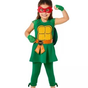 Girls 2T Teenage Mutant Ninja Turtle Costume